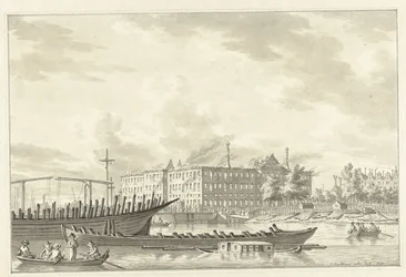 The National Maritime Museum after the Fire, 1791