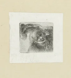 Laughing Man (The Compleat Work of Etchings by John Chalon)