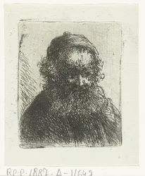 Old Man with Beard and Cap