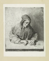 Woman Counting Money