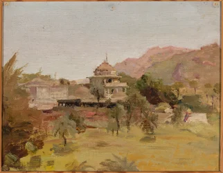 Dilwara Temples near Abu. From a journey to India