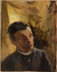 Portrait of Aleksander Leński (1847-1908), Russian artist