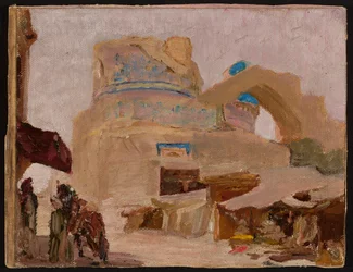 Samarkand - Bibi-Khanym, Tomb of Tamerlane