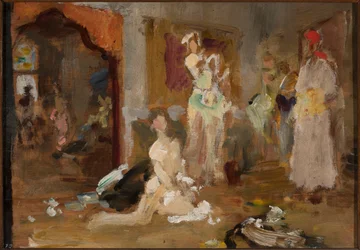 Sketch for the Painting "Potocka in Bakhchisarai"
