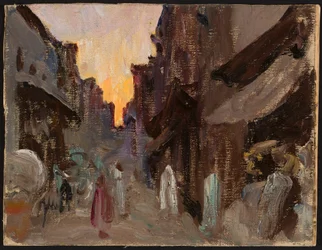 Tanjore - Street. From a Journey to India