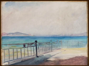 Terrace by the Sea. From a Journey to Constantinople