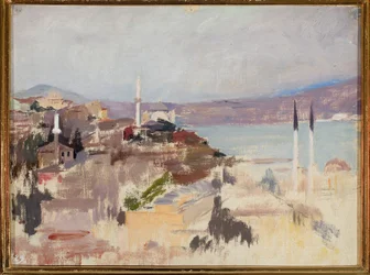 View of the Bosporus. From a Journey to Constantinople