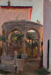View of Bakhchysarai. From a Journey to Crimea