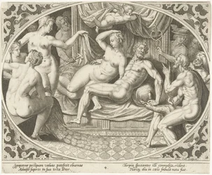 Venus and Mars Caught in Adultery