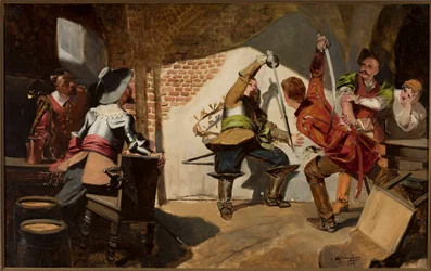Duel in a Tavern