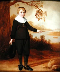 Portrait of a Seven-year old Boy in a River Landscape, 1640