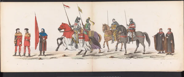 Masquerade of the Leiden students, 1865 (plate 2)