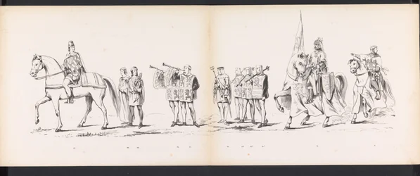 Masquerade of the Leiden Students, 1865 (plate 6)