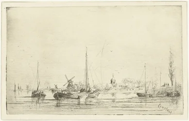 River View with Church Tower
