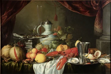 Still Life with a Lobster and a Silver Cup