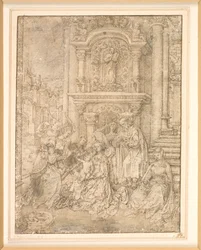 The Mystical Marriage of St Catherine
