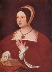 Presumably Margaret Tudor (circa 1528)