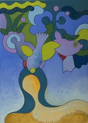 The Little Mermaid in Polluted Waters