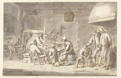 Inn Scene with Card Players