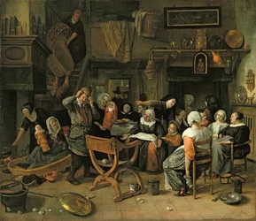 The Christening Feast, 1668