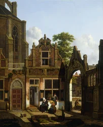 A Dutch Courtyard