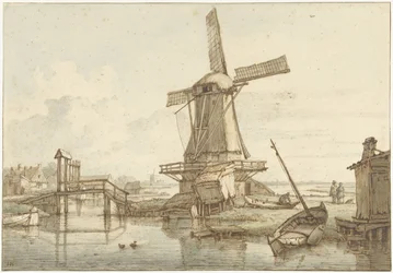 Landscape with Windmill