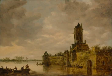 Castle by a River