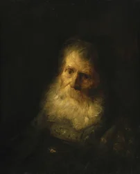 A Tronie: The Head and Shoulders of an Old Bearded Man