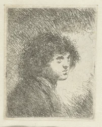 Bust Portrait of a Young Man