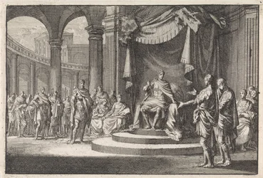 Alexander and Aristobulus Defend Themselves Before Emperor Augustus