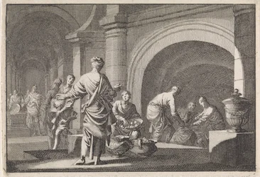 Hyrcanus Plunders the Treasures from David