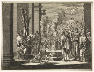 King Manasseh Worships an Idol