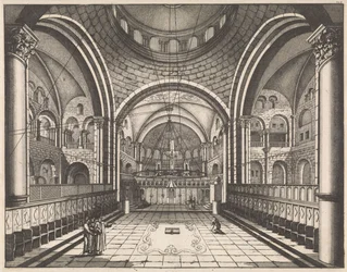 Choir of the Church of the Holy Sepulchre in Jerusalem