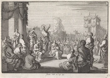 Sermon of Christ before the Temple