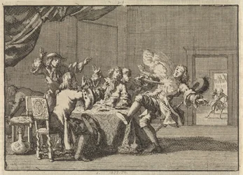 Thomas Tullock, Supporter of King James II in Scotland, Killed by the Unexpected Discharge of His Pistol, 1690