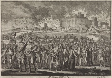 Destruction of Jerusalem by the Babylonian Army