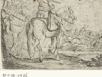Two Riders in a Cavalry Battle (Cavalry Battles)