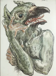 Cartoon for the Polychromy of St. Mary