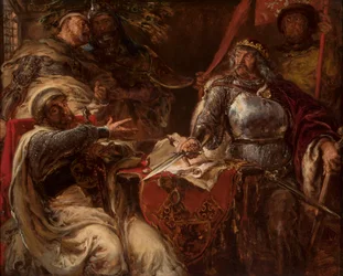 King Władysław Łokietek breaks off negotiations with the Teutonic Knights