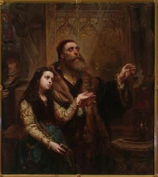 The Blind Veit Stoss with His Granddaughter