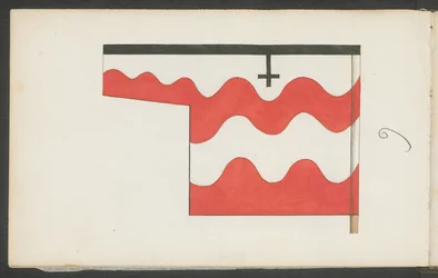 Sketchbook of Jan Matejko with 9 Banners from 
