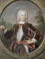 Portrait of Gustaaf Willem, Baron van Imhoff, Governor-General of the Dutch East India Company