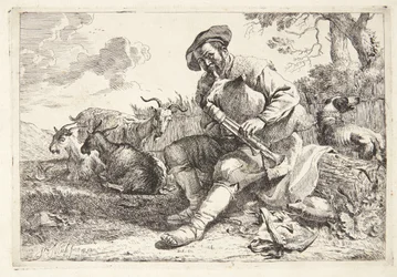 Shepherd with a Bagpipe