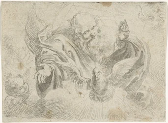 God the Father with the Dove of the Holy Spirit