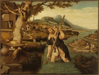 Landscape with Saint Christopher