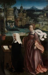 Donor with Saint Nicholas and Donor