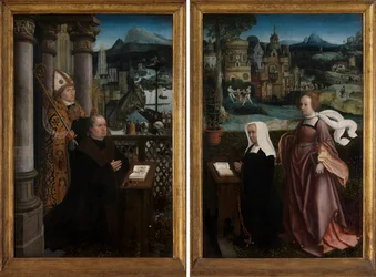 Donor with Saint Nicholas and donor