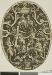 Carrying of the Cross, from Passion of Christ
