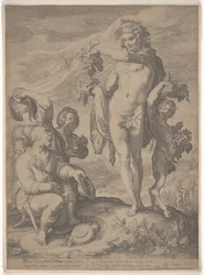 Drinkers Asking Bacchus for the Continuation of His Gifts