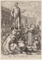 Jupiter Presiding over the Liberal Arts, from Seven Planetary Gods